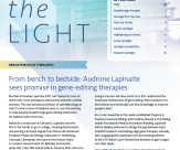 Fall 2024 issue of Gavin Herbert Eye Institute Shine the Light Newsletter