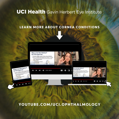 Cornea and External Disease | UCI Gavin Herbert Eye Institute