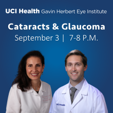 2024 Community Lecture Series: Cataracts & Glaucoma