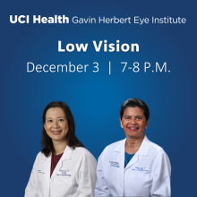 2024 Community Lecture Series: Low Vision