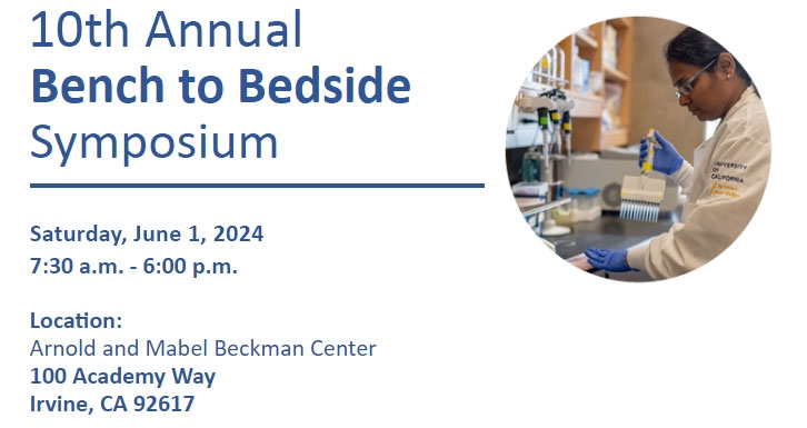 10th Annual Bench to Bedside Symposium event details